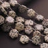 1  Long Strand Dalmatian jasper Faceted Briolettes  -Hexagon Shape Briolettes- 14mmx20mm -9 Inches BR03394