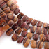 1 Strands Brown Jasper Agate fancy Briolettes - Fancy Shape Briolettes 18mmx11mm 19mmX12mm 10 Inch BR566