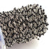 5 feet Black Spinel 2mm 925 silver plated Rosary Style Beaded Chain -Beads wire wrapped chain Bds004