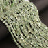 1 Long Strand Prehnite Smooth Oval Briolettes -Semi Precious Gemstone Smooth Briolettes Beads -5mmx5mm-12mmx6mm - 13 Inches BR0575