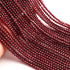 AAA Mozambique Garnet Micro Faceted 3mm Beads - RB0210