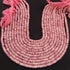 1 Strand Excellent Quality Pink Opal Smooth Rondelles  -  jewelry Making Supplies 6mm  13 Inch BR0525