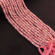 1 Strand Excellent Quality Pink Opal Round Shape Smooth   Briolettes -  jewelry Making Supplies 6mm  13 Inch BR0525 - Tucson Beads