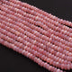 1 Strand Excellent Quality Pink Opal Round Shape Smooth   Briolettes -  jewelry Making Supplies 6mm  13 Inch BR0525 - Tucson Beads