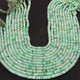 1 Strand Green Opal Smooth Rondelles - Opal Plain Rondelles -  5mm -13 Inches BR02441 - Tucson Beads