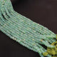 1 Strand Green Opal Smooth Rondells -Round  Shape  Rondells 5mm-6 mm-13 Inches BR02436 - Tucson Beads