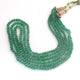 220 Carats 3 Strands Green Onyx Smooth Rondelles Beads,Onyx Beads Necklace -Jewelry DIY Necklace SPB0261 - Tucson Beads