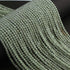AAA Prehnite Micro Faceted 3mm Beads- RB0505