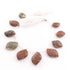 1 Strand Unakite Faceted Briolettes -  Fancy Shape Briolettes -17mmx12mm-26mmx16mm -9 Inches BR03395