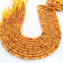 1  Strand  Yellow Opal Smooth Rondelle , Yellow Opal gemstone Beads- 6mm-7mm-13 Inches BR03392