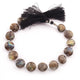 1 Strand Labradorite Faceted Briolettes - Coin Shape Briolettes  13mm-14mm - 9 Inches BR2134 - Tucson Beads