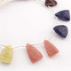 1 Strand Multi Jesper Faceted Briolettes -Assorted Shape Mix Stone Briolettes - 15mmx16mm-22mmx13mm-9.5 Inches BR1200 - Tucson Beads