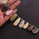 1 Strand Mix Stone Faceted Briolettes - Pear Shape Briolettes  23mmx15mm -37mmx13mm- 8.5 Inches -BR758 - Tucson Beads
