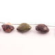 1 Long Strand Multi Jesper Faceted Briolettes -Assorted Shape Mix Stone Briolettes - 10mmx9mm-15mmx12mm-9 Inches BR2890 - Tucson Beads