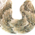 5 Long Strands Cats Eye Faceted Rondelles Beads - Cats Eye Small Beads  - 5mm - 13 Inches Long RB264