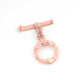 1 Pc Fine Quality Rose Gold Toggle Beads - Metal Beads - Toggle Clasp 14mm GPC1265 - Tucson Beads