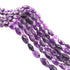 1 Strand Amethyst Faceted Oval Shape Briolettes  -Semi Precious Briolettes Beads 8mm-12mm -12 Inches BR03888