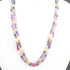 2 Strands Of Genuine Multi Sapphire Necklace - Smooth Oval Beads - Rare & Natural Necklace - Stunning Elegant Necklace SPB0189