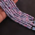 1 Strand Levander Opal Smooth Cube Briolettes - Box Shape Gemstone Beads 5mm-8mm- 8 Inches BR03384