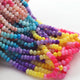 1  Strand Multi  Opal Smooth Rondelle Shape Beads- Multi Opal gemstone Beads- 6mm-16 Inches BR03389 - Tucson Beads