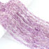1 Strand Pink Amethyst Faceted Oval Shape Briolettes  -Semi Precious Briolettes Beads 6mm-8mm -12 Inches BR03883