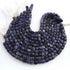 1  Strand Lapis Lazuli Faceted Cube Briolettes - Box Shape Gemstone Beads 5mm-8mm 8 Inches BR03434