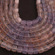 1 Strand Shaded Lavender Chalcedony Faceted Briolettes - Cube Shape Briolettes - 5mm- 7mm -8 Inches BR03423 - Tucson Beads