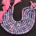 1 Strand Shaded Lavender  Faceted Briolettes - Cube Shape Briolettes - 7mmx 7mm -8mmx8mm-8 Inches BR03450