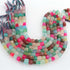 1 Strand Multi Stone Faceted Briolettes - Cubes Shape Mix Stone Briolettes - 6mm-8mm - 7.5 Inches BR03446