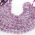 1 Strand Amethyst Faceted Fancy Shape Beads, Straight Drill Amethyst Fancy Beads,  Faceted  Briolettes 12mmx8mm- 14mmx10mm - 10 Inches BR03456