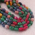 1  Long Strand Amazing Multi Color Opal Smooth Oval Tumble Shape Beads - Mix Stone Opal Gemstone Beads 12-16mm 17 Inches BR03152