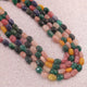 1  Long Strand Amazing Multi color Opal Smooth Oval  Shape Beads - Mix Stone Opal Gemstone Beads 8-10mm 17 Inches BR03144 - Tucson Beads