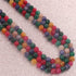 1  Long Strand Amazing Multi Color Opal Smooth Rondelles  Shape Beads - Mix Stone Opal Gemstone Beads 7 mm 18 Inches BR03141