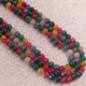 1  Long Strand Amazing Multi Color Opal Smooth Rondelle  Shape Beads - Mix Stone Opal Gemstone Beads 7 mm 18 Inches BR03141 - Tucson Beads