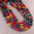 1  Long Strand Amazing Multi color Opal Smooth Oval Tumble Shape Beads - Mix stone Opal Gemstone Beads 9-13 mm 16 Inches BR03157