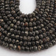 1  Strand Dalmatian Jasper Smooth Rondelles  5mm-10mm -9 Inches BR03469 - Tucson Beads