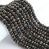 1  Strand Dalmatian Jasper Smooth Rondelles  5mm-10mm -9 Inches BR03469