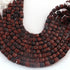 1 Strand Brown Tiger Eye Faceted Cube Box Shape Beads -3D Cube Gemstone Beads, Fine Quality  Brown Tiger Eye Briolettes 6mm-7mm -7.5 Inches BR03167