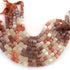 1 Strands Multi Moonstone Faceted Cube- Multi Moonstone Faceted Box Shape Gemstone Beads 8mm-8mm 8 Inches  BR03165