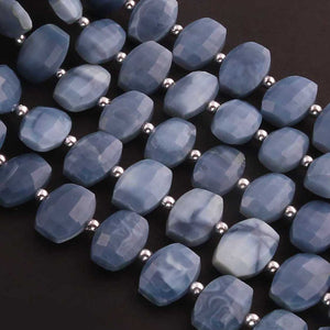 1 Strand Boulder Opal Faceted Fancy Shape Beads, Straight Drill Boulder Opal Fancy Beads,  Faceted  Briolettes 13mmx14mm - 10 Inches BR03463 - Tucson Beads