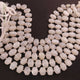 1 Strand White Moonstone  Faceted Fancy Shape Beads, Straight Drill White Moonstone Fancy Beads,  Faceted  Briolettes 9mmx12mm - 10mmx14mm 10 Inches BR03467 - Tucson Beads