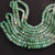 1  Strand Chrysoprase Faceted Roundells -Round  Shape Roundells 5-7mm-16 Inches BR2721 - Tucson Beads