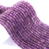 1 Strand Amethyst  Faceted Tyre Shape Beads 4mm- 5mm-Amethyst Wheel cut Beads ,Heishi Tyre beads BR03910