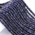 1 Strand Sodalite Faceted Tyre Shape Beads 6mm -  Sodalite Wheel cut Beads ,Heishi Tyre beads BR03915