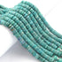 1 Strand Amazonite Faceted Tyre Shape Beads 6mm- 8mm-Amazonite Wheel cut Beads ,Heishi Tyre beads BR03907