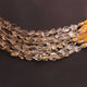 1  Strand  Golden Rutile   Faceted Beads Assorted Shape Briolettes  16mmx8mm-7mmx8mm 8 Inches BR03488 - Tucson Beads