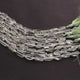 1  Strand  Green Amethyst Faceted Beads Assorted Shape Briolettes  7mmx16mm-6mmx8mm 8 Inches BR03482 - Tucson Beads