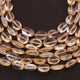 1  Strand Citrine Faceted Beads Oval Shape Briolettes  7mmx9mm-7mmx12mm 8 Inches BR03518 - Tucson Beads