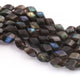 1 Strand  Labradorite Faceted Briolettes -Fancy Shape  Briolettes -8mmx13mm- 11mx18mm- 10 Inches BR02114 - Tucson Beads