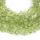 1 Strand Peridot Gemstone Faceted Briolettes - Peridot Heart  Beads 4mmx5mm-7mmx8mm - 9 Inches BR0556 - Tucson Beads